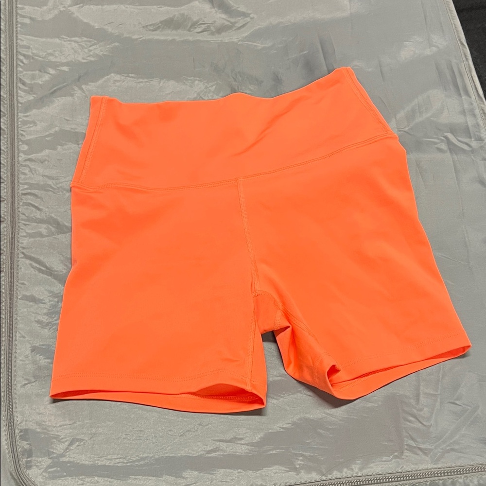 All in Motion Women's Vibrant Orange Bike Shorts